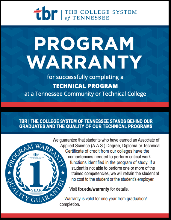 Warranty Program Launched TCAT Elizabethton